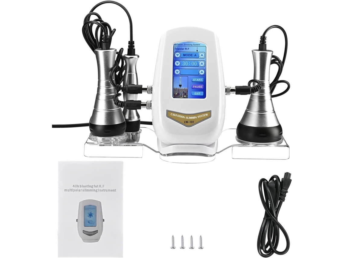Kit De Sauna 3 En 1, Máquina De Masaje De Grasa De 40k, Radiofrecuencia Para La Pérdida De Peso Corporal.