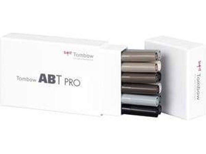 Marcador TOMBOW ABT PRO Colores Gris (12 unid.)