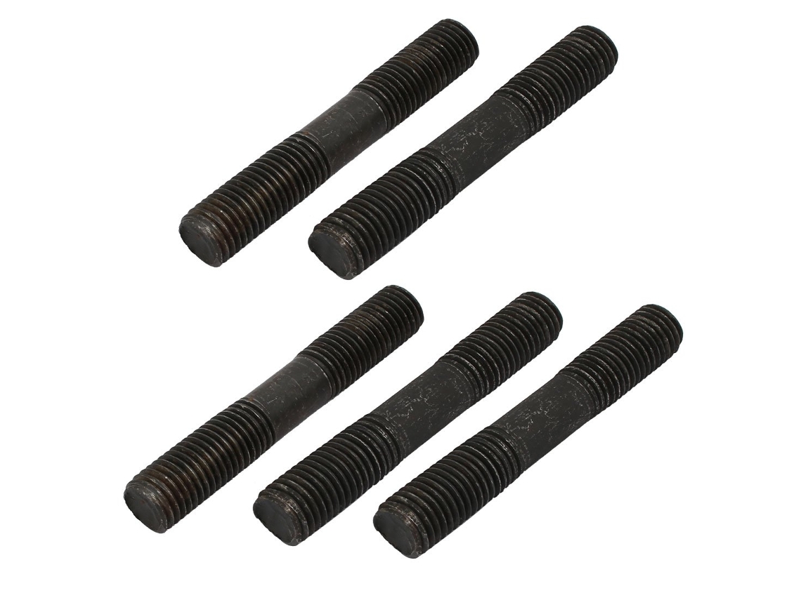 Tapón De Acero Al Carbono De Doble Extremo Con Rosca De 3/4" Y Longitud De 5"