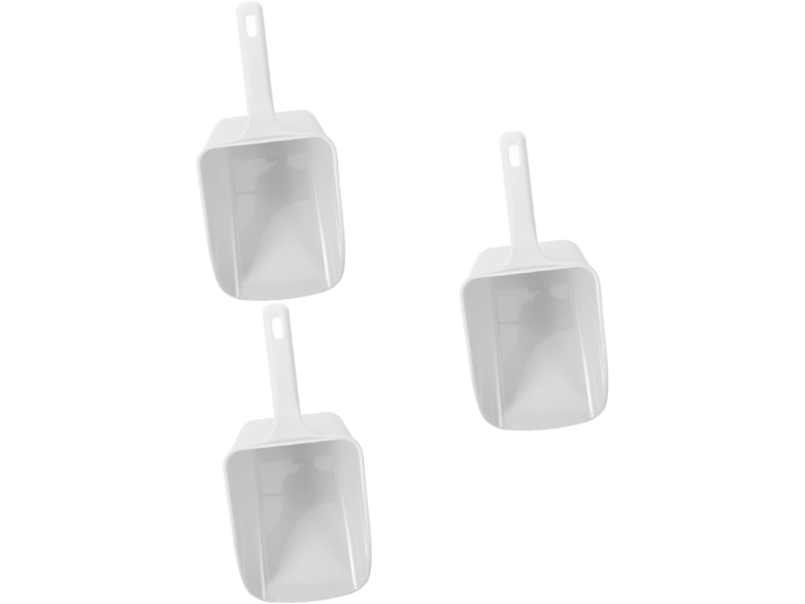 Cuchara Para Hielo. Fabricada En Material Abs, Resistente Y Apta Para Recoger Cubitos De Hielo, Etc.