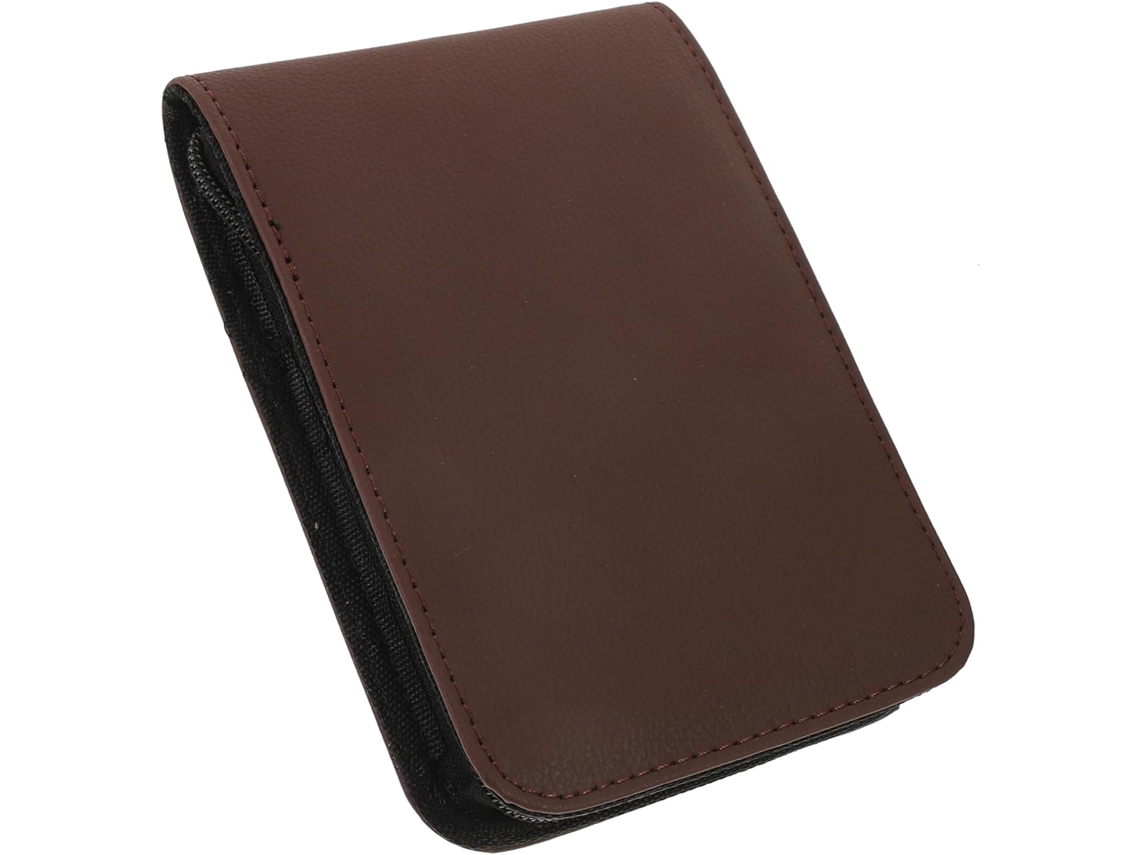 Estuche Vacío De Cuero Sintético Para Bolígrafos Nuobesty, Caja Para Bolígrafos Para Oficina Y Escuela, Estuche De Almacenamiento Y