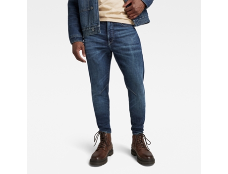 Pantalones de Hombre G-STAR Slim Staq Mezclilla Azul (32x32)