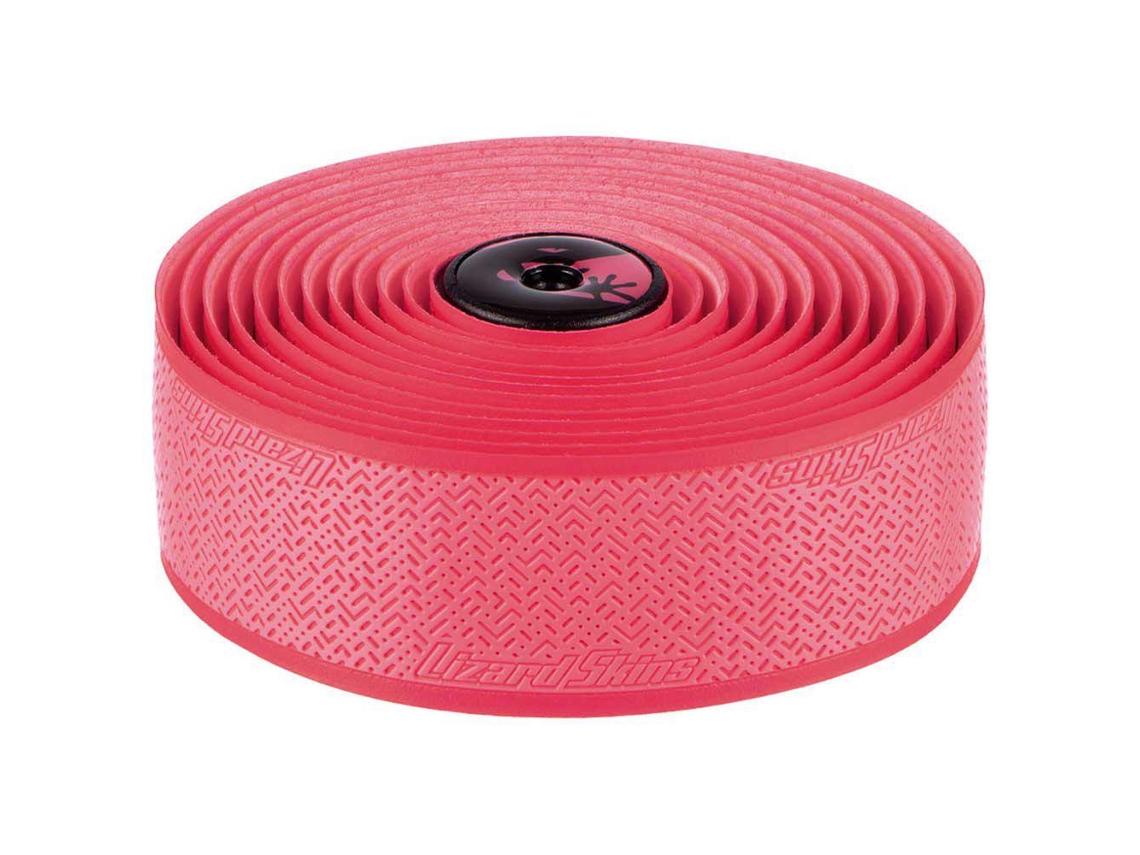 Cinta LIZARD SKINS Manillar 2.5Mm Neon Pink Mejora Agarre Previene Ione Rojo