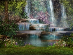 Rompecabezas Grafika Magic Waterfall Landscape, 2000 piezas
