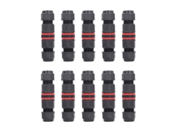 2026-conector De Aviación Impermeable Ip68 3 Pines 10 Piezas Para Computadora Alarma Ac250v