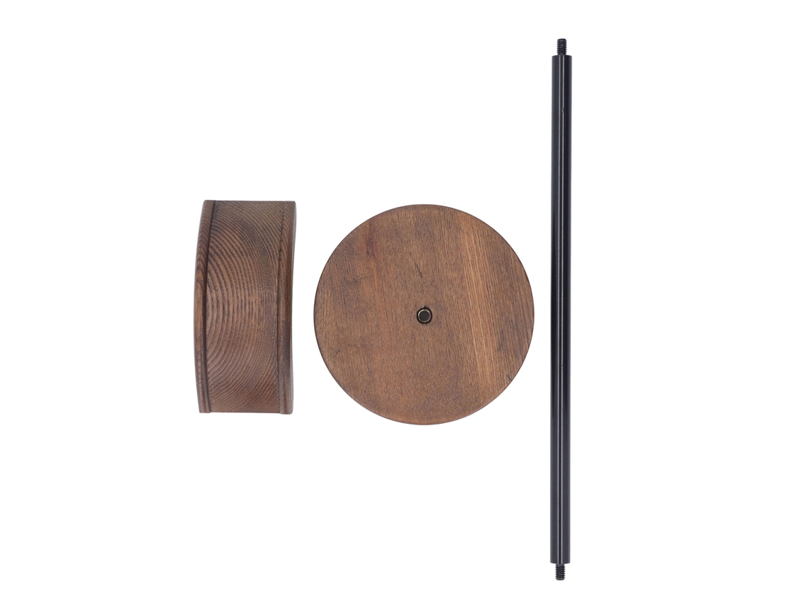 Soporte De Auriculares De Madera Para Juegos Con Base Pesada Para Todos Los Tamaños