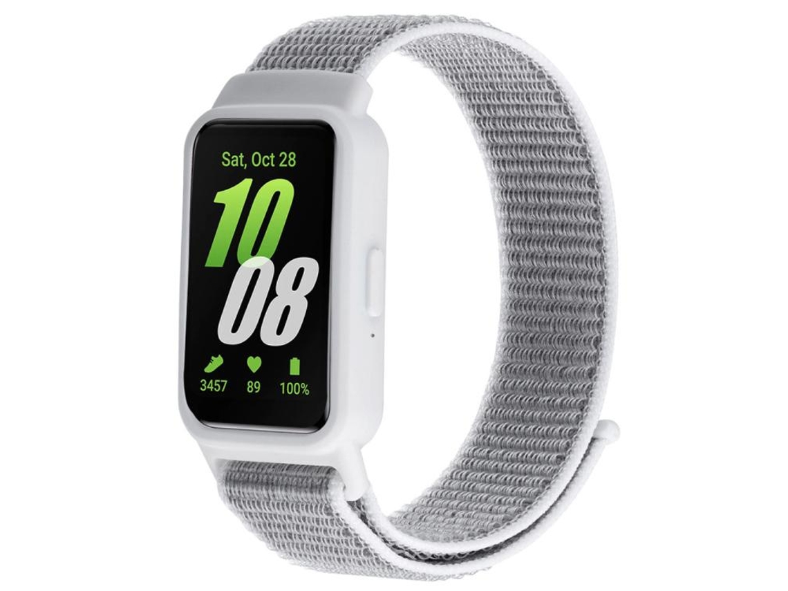 Pulsera para Samsung Galaxy Fit 3 - Con cierre de nailon integrado - Carcasa