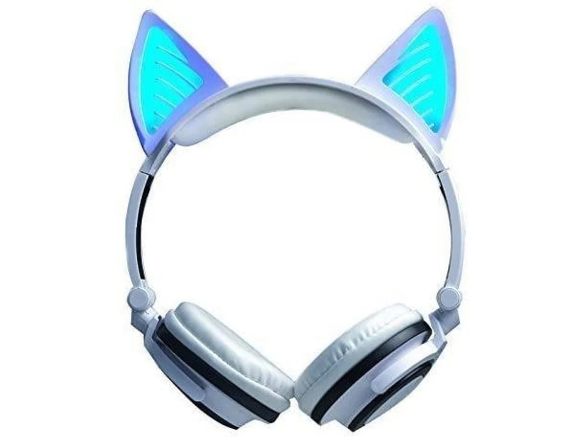 Auriculares Gaming On Ear Yizhood Bluetooth Plateado