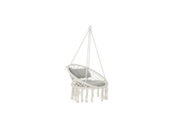 Silla Colgante Algodon 100kgs, Con Cojin 82x62x123cm