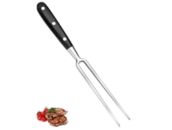 Tenedor para trinchar Rebe-Fork de acero inoxidable, de 16 cm, con mango largo y funcional.