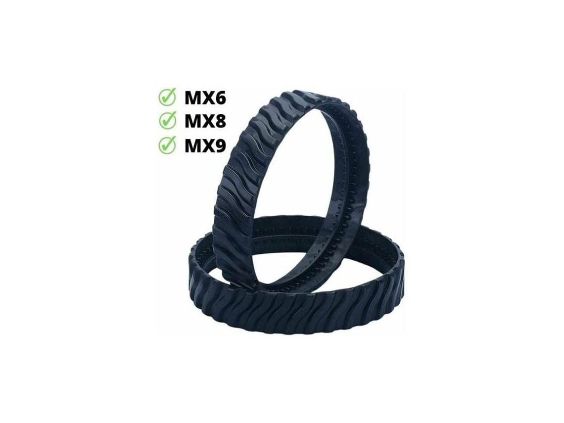 Rueda De Goma Resistente Para Limpiafondos De Piscina, Repuesto Para Zodiac Baracuda Mx8 Mx6 Mx9, Agarre Superior Para Subir Pendientes Y Muros, Paque