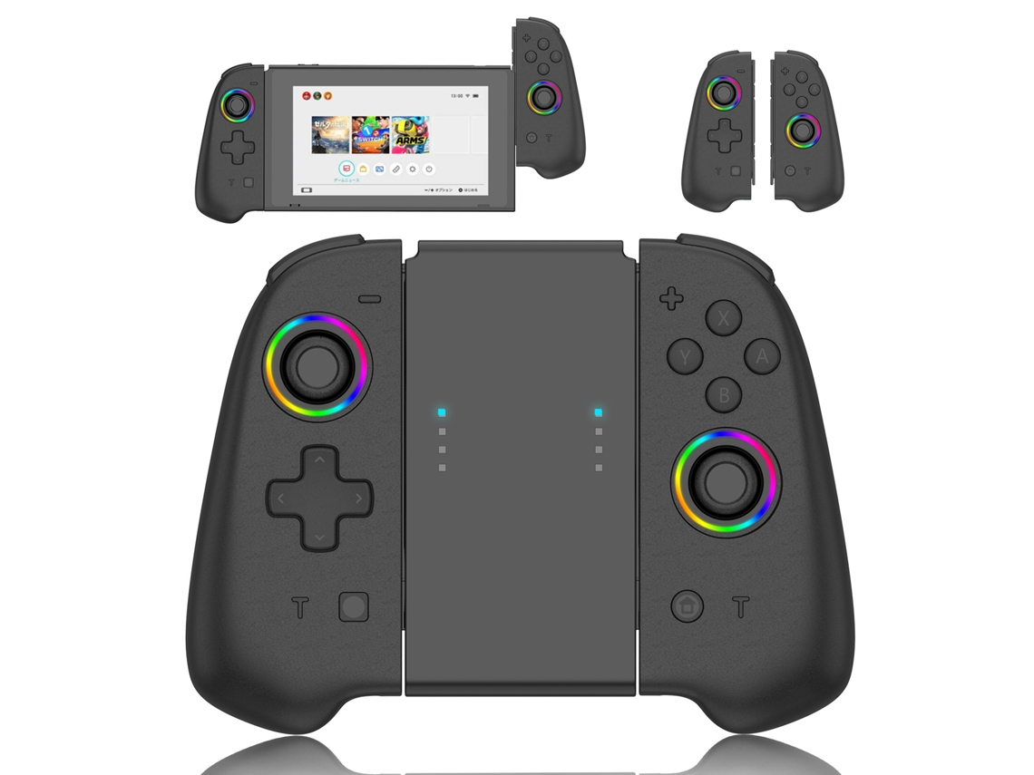 Mando Nintendo Switch WEIMAI Gamepad (Inalámbrico - Negro)