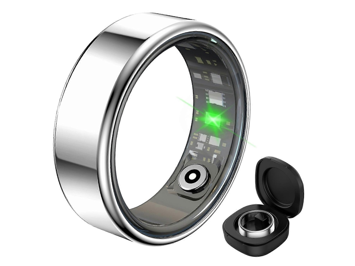 Anillo inteligente R99 para monitorizar la frecuencia cardíaca, la oxigenación sanguínea y el sueño, con estuche de carga. Nostalgia88