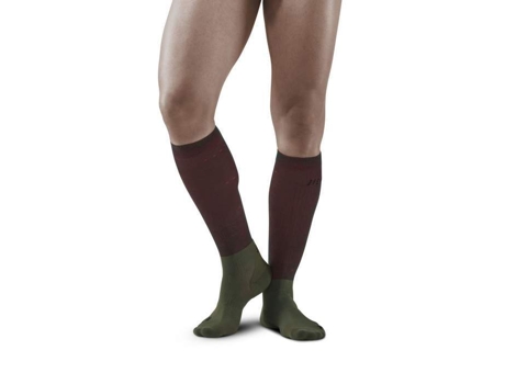 Medias de Compresión CEP COMPRESSION Hombre (Talla 5 - Multicolor)