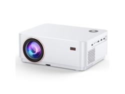 Proyector LCD portátil con enfoque automático y corrección de teclas