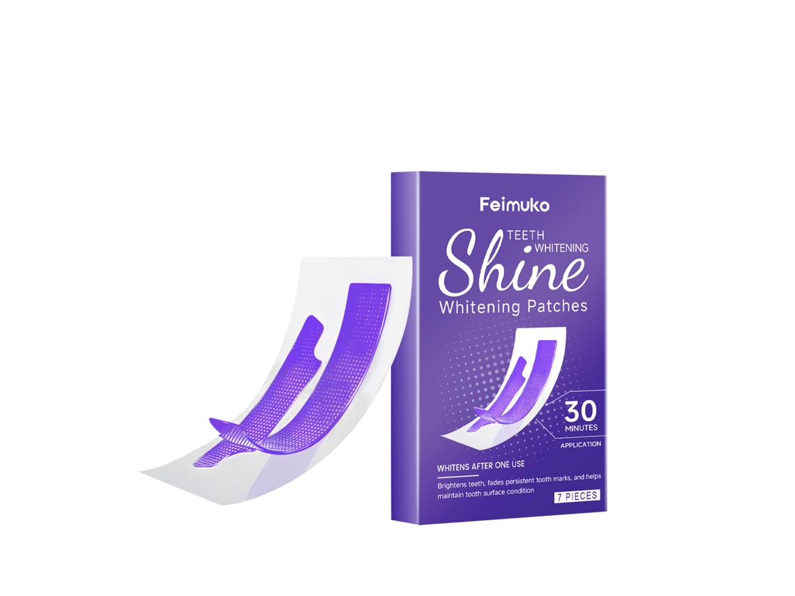 Tiras blanqueadoras de dientes para el cuidado dental