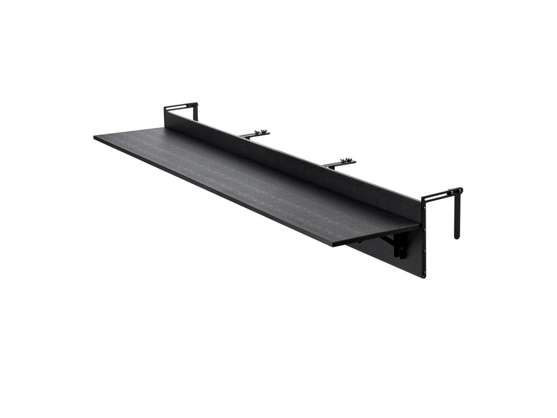 Mesa de balcón plegable con soporte de acero inoxidable y tablero resistente Tekmaquinas
