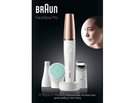 Depiladora BRAUN SPA 913 (Arranque - Rostro - Recargable)