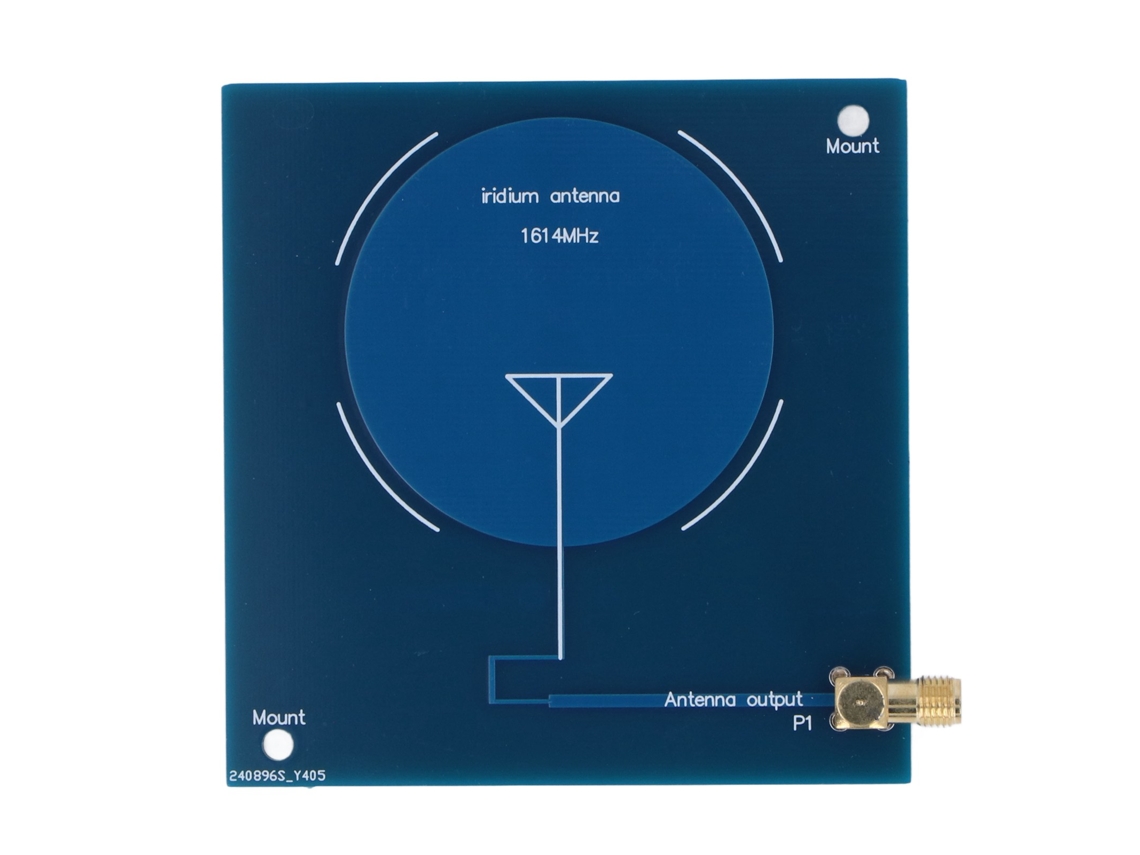 Antena Patch Pasiva Smd 3.1dbi Alto Ganancia 1.614ghz Conector Sma Hembra Accesorio