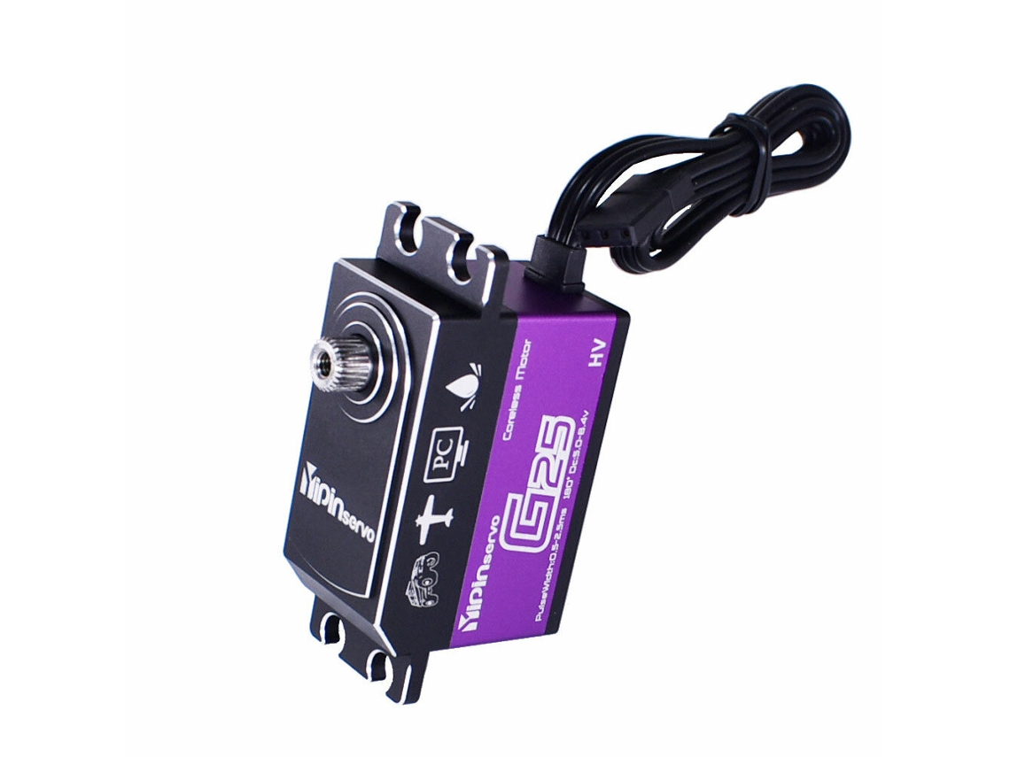 270yipinservo 25kg Digital Servo Metal Gear Servo Waterproof For 1/8 1/10 Scale Rc Cars Robot Manipulator