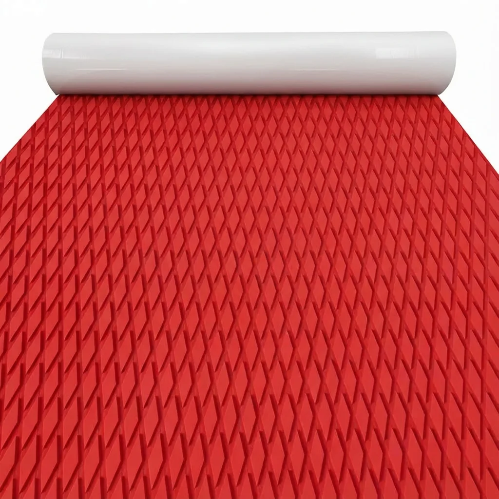 Alfombrilla antideslizante MDUG, 1150x310 mm, espuma EVA, textura de diamante, para tabla de surf, kayak y monopatín.
