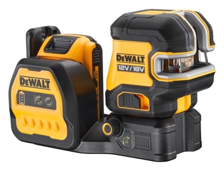 Dewalt Dce822D1G18-Qw Nivel Laser Autonivelante Verde De Linhas Em Cruz + 2 Pontos Xr 18V/12V Com Bateria 18V Li-Ion 2Ah
