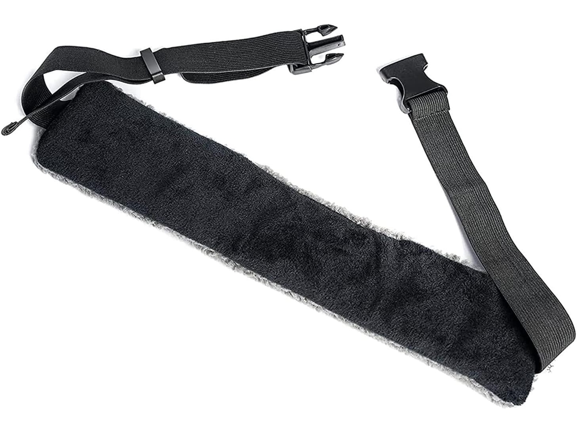 Diadema Para Viajar En Avión, Almohada Con Correa Ajustable - Cojín Ligero De Soporte Para El Cuello Con Hebilla