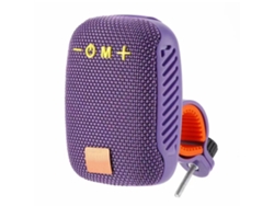 Altavoz Bluetooth Para Ciclismo Al Aire Libre Con Graves Potentes Portátil Tg392 Con Soporte Fijo, Inserción De Tarjeta Y Tws