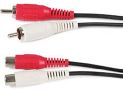 Cable de Audio FONESTAR AA-204 (1.8m - 2 RCA - Macho-Hembra )