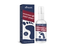 Spray hidratante para pies con talones agrietados, con extractos de neem y plantas para una hidratación profunda y reparación de la piel.
