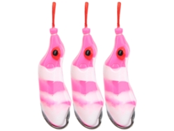 Kit De 3 Señuelos Artificiales De Pesca, Cebos Blandos De Plástico Realistas Para Nadar 11