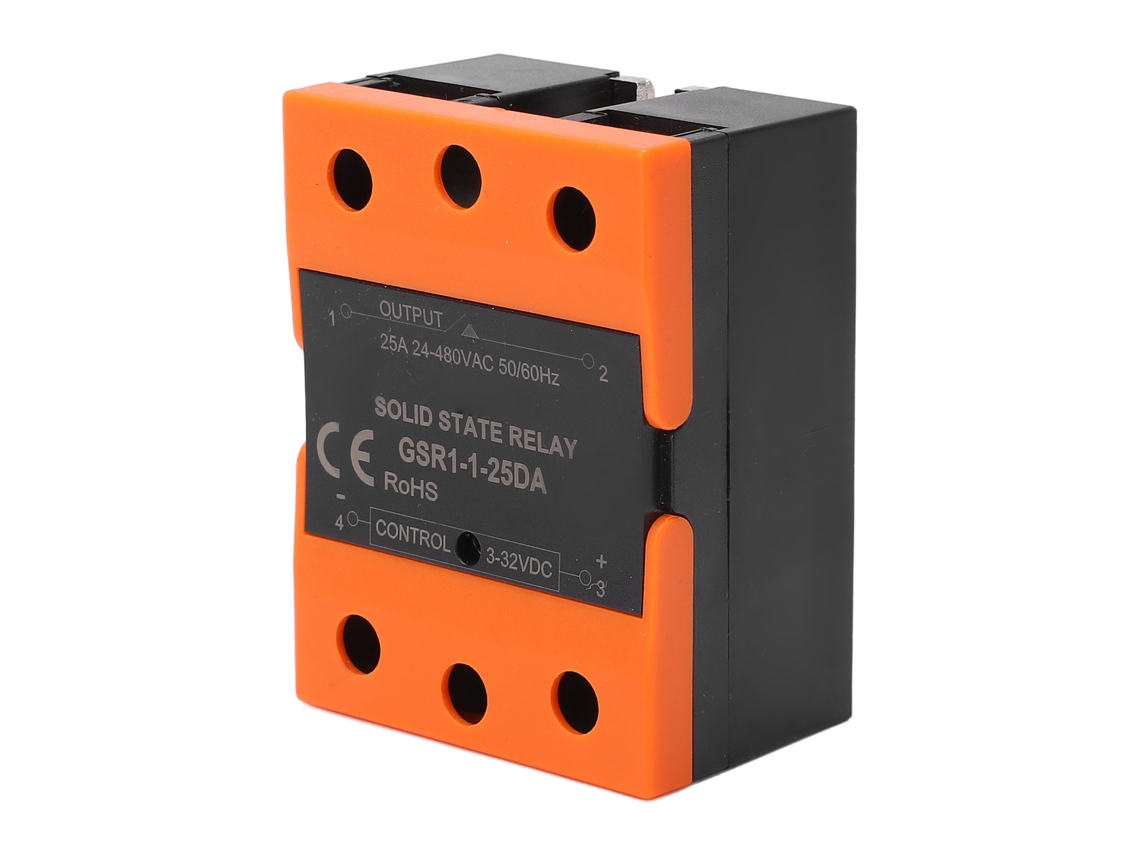 Relé De Estado Sólido Pequeno Resistente Rápido Isolamento Fotoelétrico Dc Para Ac Com Dissipador Dc3‑32v
