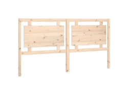 Maison Exclusive - Cabecero De Cama Madera Maciza De Pino 185,5x4x100 Cm