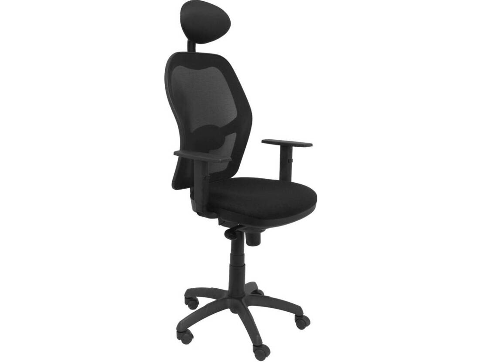 Silla de Escritorio Operativa PYC Jorquera C Negro N (Brazos regulables - Malla)