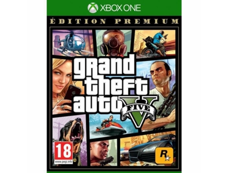Juego Xbox One Gta v: premium ed