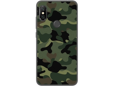 Carcasa Xiaomi Redmi Note 6 Pro TUMUNDOSMARTPHONE Camuflaje Multicolor