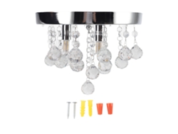 2026-lámpara De Techo De Cristal, Candelabro Exquisito, Fácil Instalación Para Salón Y Dormitorio