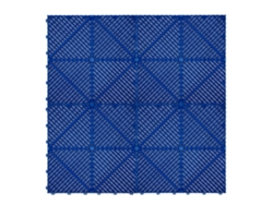 Placas meta de polipropileno Monstershop con canales de ventilación y bordes azules (120 unidades)