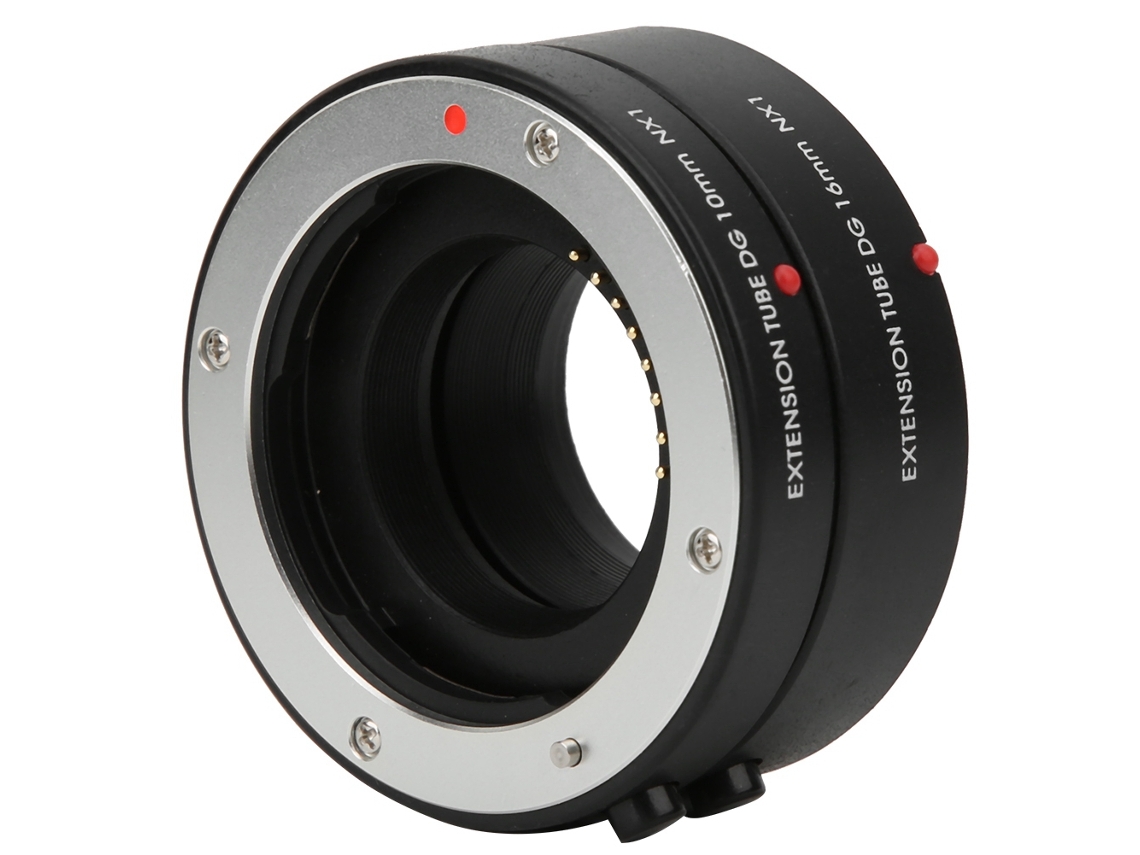 Tubo Extensor Macro De Enfoque Automático 10mm+16mm Adaptador Anillo Para Cámara Samsung Nx Mount