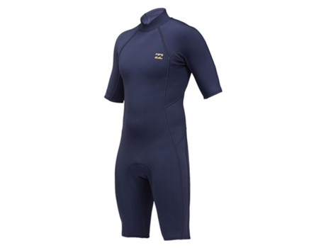Fato Manga Curta Back Zip Absolute 2/2 Mm Azul Xlbillabong