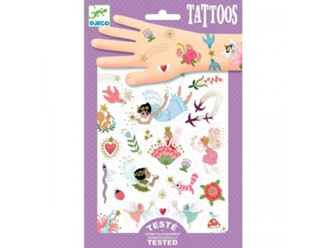 50 Tatuajes Amigos Feéricos DJECO
