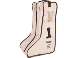 Bolsa de almacenamiento portátil para botas cortas, visible, impermeable y a prueba de polvo, para zapatos