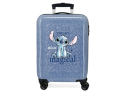 DISNEY Maleta De Cabina ABS Rígida Stitch You Are Magical Azul