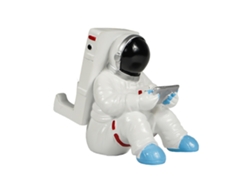 2026-soporte Para Teléfono Astronauta De Resina Diseño Único Secure Support Espacial Para Teléfono Tablet 10x7x9.6cm