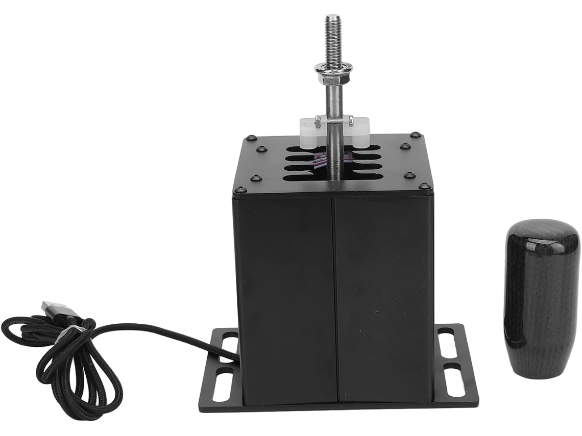 Controlador De Juegos De Carreras Usb H Con Empuñadura De Fibra De Carbono Para Volante T300rs Gt
