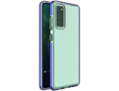 Carcasa Samsung Galaxy S21 fe LMOBILE Silicona 67 Azul