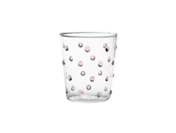 Vaso Zafferano Para Fiestas, Color Rosa, 45 Cl, Juego De 6 Piezas