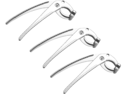 3 Piezas, Té, Antiescaldaduras, Para Cocina, 3 Pinzas Antiescaldaduras Para Tazones De Aluminio Er