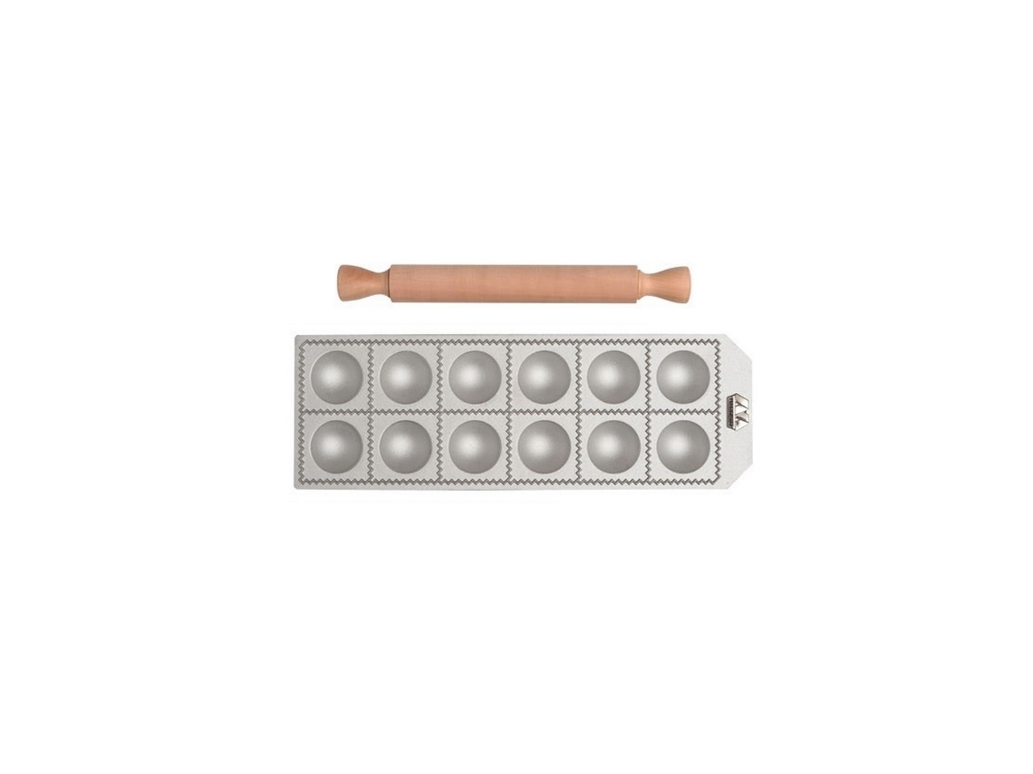 Molde 12 ravioles agnolotti redondos RA-T55X12-CLS - MARCATO
