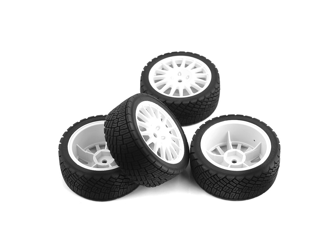 Piezas de neumáticos de carreras para coches RC Kyosho Tamiya 110